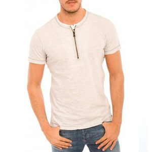 Ropa para hombre casual de algodón 100% T camisa con bolsillo hecho en Bangladesh - Product Image 4