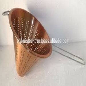 Creation Bar Accesorio Herramientas Colador de cubo de hielo de malla cónica de acero inoxidable para coladores y coladores - Product Image 3