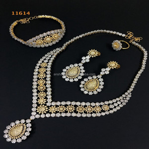 Elegante Collar de Aleación con Circonita para Mujer, Estilo Africano, Ideal para Bodas, Aniversarios, Fiestas, Compromisos - Regalo Perfecto - Product Image 1
