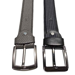 Ceinture en cuir pleine fleur pour hommes Ceinture de vêtements de travail robuste avec finition mate Idéale pour les pantalons décontractés en jean ou pour l'extérieur - Product Image 6