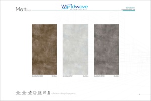 Carreaux de porcelaine émaillée mate moderne 80x160cm Carreaux de sol muraux polis et brillants Utilisation intérieure Caractéristiques d'isolation thermique de style européen - Product Image 5