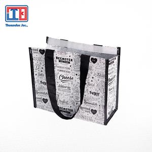 ถุงช้อปปิ้งผ้า PP แท้/ผ้าไม่ทอจากเวียดนามสำหรับ100% - Product Image 3