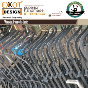 EXXOT DESIGN Chaise marocaine originale en fer forgé faite à la main - Product Image 6
