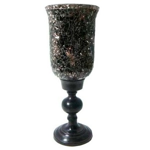 Mosaic Chimney Decor Usage <b>For</b> Wedding Party Decoration Custom Finishing <b>Lamp</b> With Glass <b>Shade</b> Decorative <b>Metal</b> Candle <b>Lamp</b> - Product Image 1