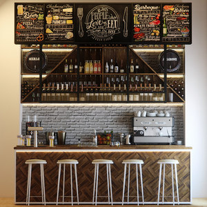 Meubles de <span class=keywords><strong>comptoir</strong></span> de bar de cuisine à domicile | Conception de <span class=keywords><strong>comptoir</strong></span> de réception de restaurant | <span class=keywords><strong>Comptoir</strong></span> de bar à café à vendre - Product Image 5