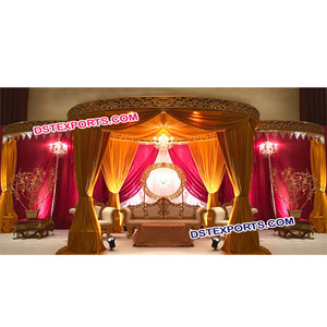 Cortinas de boda indias, Mandap de diferentes estilos, para boda, fabricante - Product Image 1