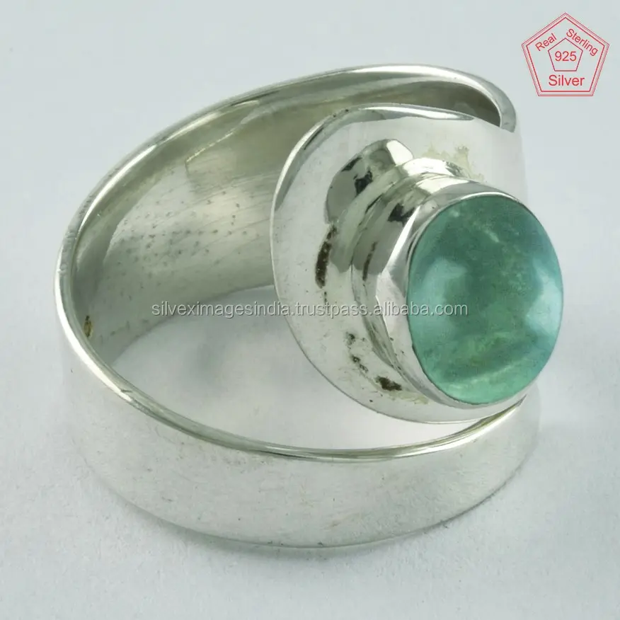 Женские кольца из апатита, ювелирные изделия из стерлингового серебра 925 пробы