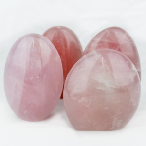 Cuarzo Rosa Formas de forma libre Venta al por mayor Piedras naturales Artesanía de cristal Regalo de amor Rosa Rocas Minerales Feng Shui Formas libres - Product Image 1