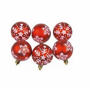 NOËL PAS CHER BOULE D'ORNEMENT de VERRE - Product Image 6