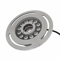 Kecerahan tinggi 27w/36w/45w Rgb/rgbw Dmx512 diprogram DC24V cincin kering air mancur lampu Led