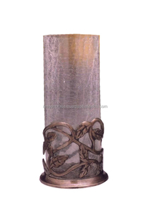 Meilleure qualité bougeoir en métal haute vente cuivre plaqué belle lampe de bougeoir - Product Image 3