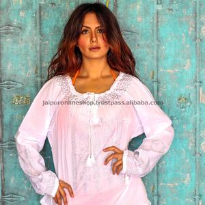 Kurti สั้นขนาดใหญ่พิเศษของผู้หญิงเดรสลำลองปักยาวผู้ใหญ่แม่เจ้าสาวเป็นมิตรต่อสิ่งแวดล้อมยั่งยืน - Product Image 1