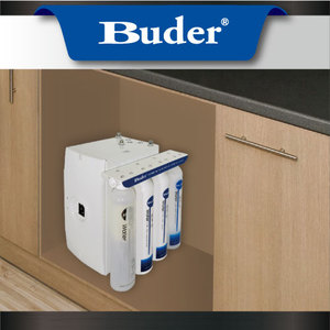 [ไต้หวัน Buder] ใช้ในครัวที่บ้านภายใต้เคาน์เตอร์ตู้ทำน้ำร้อนและน้ำแวดล้อมที่มีพวยหมุนได้