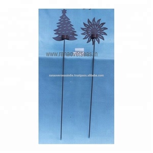 Arbre de Noël et design floral fer T lumière bougeoir élégant décor de maison et commercial pour salon disponible à bas prix - Product Image 3