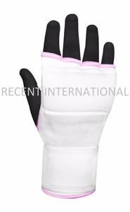 1 Paar AZO-freie Baumwoll-Boxbandagen mit Gel-Polsterung, Fingerlosem Daumenloch-Design und Schützenden Gel-Knöcheln - Product Image 2