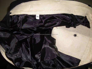 ISONZ Oktoberfest Lederhosen Trachten Bacarian Short en Cuir Souple Noir avec Broderie Verte - Product Image 6