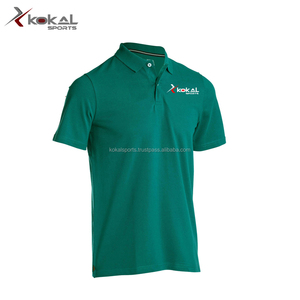 เสื้อยืดโปโลผู้ชายสีเขียว - Product Image 2