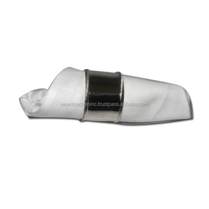 Servilletero de Metal de latón para servilletero redondeado de la mejor calidad, servilletero de estilo único para decoración de vajilla de gran oferta - Product Image 1