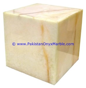 CUBES D'ONYX EN PIERRE NATURELLE/ARTISANAT EN ONYX - Product Image 5