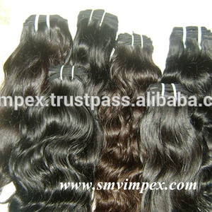 Extensión de cabello indio Remy superventas, cabello humano crudo que teje con máquina, doble trama, cabello crudo Waft - Product Image 3