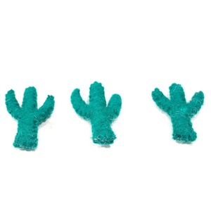 FCS-063 Eco-friendly New Zealand <b>Wool</b> Cactus Hand-Felted Christmas Decorations Artisan Work by Nepalese Women - Product Image 6