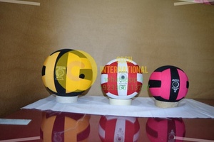 ดอดจ์บอลผ้าดอดจ์บอลจับคู่และฝึกผลิตตามสั่งโลโก้แบบใหม่ออกแบบได้ตามต้องการ - Product Image 5