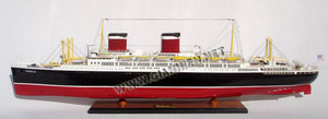 SS AMERICAA โมเดลไม้เรือ _ โมเดลหัตถกรรมไม้ - Product Image 3