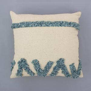 Tufted Dhurrie Cotton Linen Decorative <b>Boho</b> 45 X 45CM Square <b>Cushion</b> <b>Cover</b> - Product Image 1