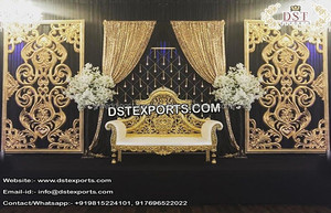 ชุดแผงไฟเบอร์เต็มรูปแบบกรอบกรอบหลังเวทีแต่งงานสวยงามแผงไฟเบอร์สำหรับงานแต่งงาน - Product Image 5