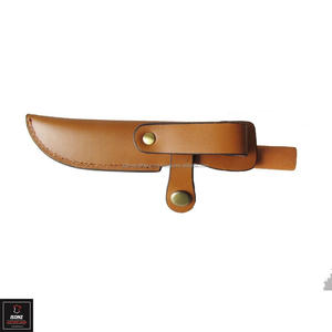 Pochette de couteau en nylon pour hommes en plein air gaine de transport horizontale durable support de lame fixe avec étui de couteau en cuir de soutien OEM - Product Image 3