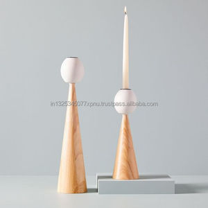 Gold <b>Pillar</b> <b>Candle</b> Holder - Product Image 6