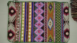 Estilo bohemio indio hecho a mano con cuentas diseñador embrague bandolera mujer elegante Boho noche compras fiesta bolsos de hombro - Product Image 4