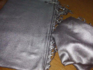 Wholesale Winter <b>Pashmina</b> Scarf Shawl Stole Luxury Fashion Adult Cashmere Polyester Solid Color Long Head Scarf Logo Available - Product Image 5