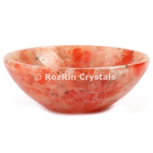 ชามหินอาเกตซันสโตน - ชามอาเกตอัญมณี - Product Image 1