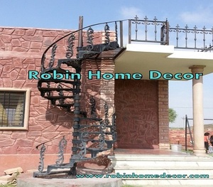 แฮนด์เมดตกแต่งบ้านรายการที่มีประโยชน์บันไดเหล็กหล่อบันได - Product Image 1