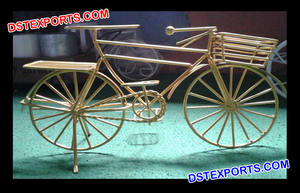 กระถางดอกไม้รูปจักรยานสำหรับตกแต่งงานแต่งงาน  ขาตั้งต้นไม้รูปจักรยานสำหรับทางเข้างานแต่งงาน จักรยานสวนขนาดเล็กสำหรับตกแต่ง - Product Image 2