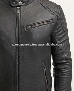 แจ็คเก็ตและเสื้อโค้ทหนังแกะแท้และหนังลูกแกะสำหรับผู้ชายแฟชั่นอินเทรนด์ปี 2026 - Product Image 5