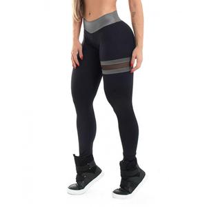 Mallas de compresión para mujer, leggings deportivos de cintura alta, sin costuras, para gimnasio, Fitness y yoga - Product Image 6