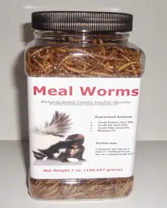 Tenebrio molitor Mealworm Secca cibo secco per animali domestici