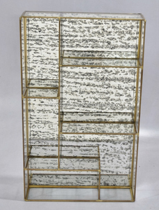 Miroir mural décoratif Cadre de miroir mural Décoration de salon Chambre à coucher Couloir Nouveau design Miroir rond en métal design - Product Image 3