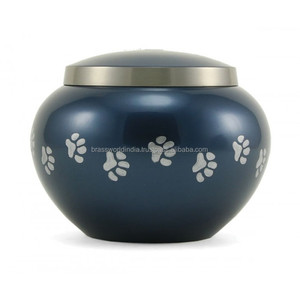 Urna de cremación de jassworld para mascotas, de latón sólido, India, ODYSSEY, Color Rojo - Product Image 3