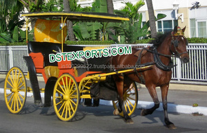 Chariot de cheval à deux sièges, accessoire de voiture, caravane de cheval royale, vêtement fait main, - Product Image 3
