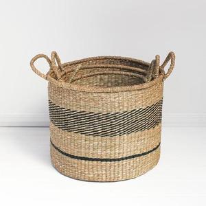 Vietnam Handmade Sea grass Aufbewahrung skorb Flexibel gewebt Täglicher Gebrauch Günstiger Großhandel Kauf in großer Menge - Product Image 6