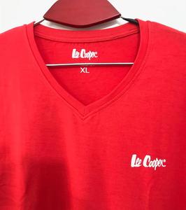 Etiquetas de marca Bangladesh Stock Lotes Hombres de manga corta de algodón Casual Sólido Multicolor Cuello en V Ropa Teñida Camisetas Prendas - Product Image 6