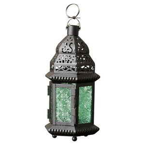 Farol Marroquí Hecho a Mano de Primera Calidad para Uso en Interiores y Exteriores, Faroles para Decoración de Bodas y Hogar - Product Image 1