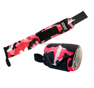 สายรัดข้อมือยกน้ำหนักสไตล์สปอร์ตสวมใส่สบายปรับแต่งโลโก้ได้ตามต้องการอุปกรณ์ออกกำลังกายในยิมสายรัดข้อมือทำจากยางยืด - Product Image 1