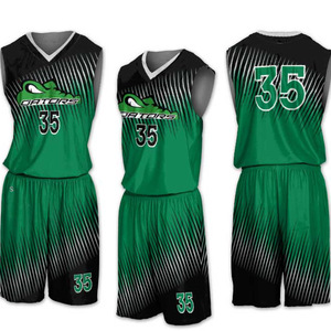 Nouveau design de maillot de basket-ball réversible en polyester, maillot d'entraînement respirant pour les joueurs de basket-ball - Product Image 1