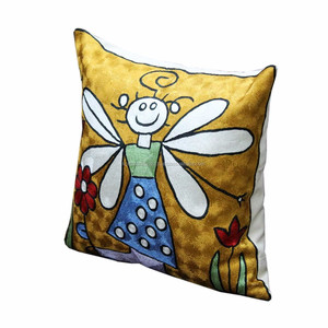 Funda de cojín de ala derecha, tejido a mano, picasso, diseño bordado - Product Image 5