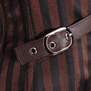 Corsé de cuero ajustado para mujer, corsé sexy personalizado - Product Image 5