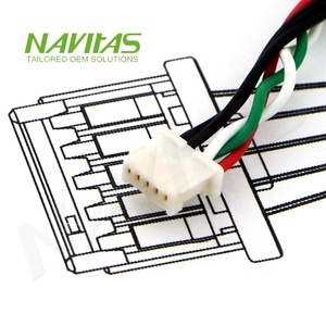 Faisceau de câblage personnalisé avec connecteur Pico-Clasp 5 broches pour l'électronique - Product Image 1